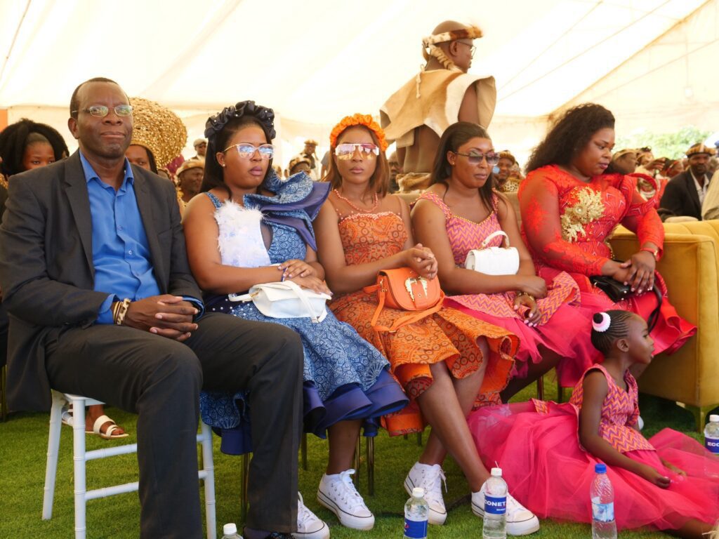 Professor Solwayo  Ngwenya and his wives 