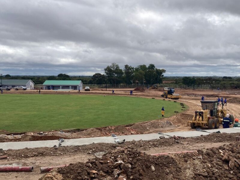 Maphisa stadium nears completion ahead of Independence celebrations
